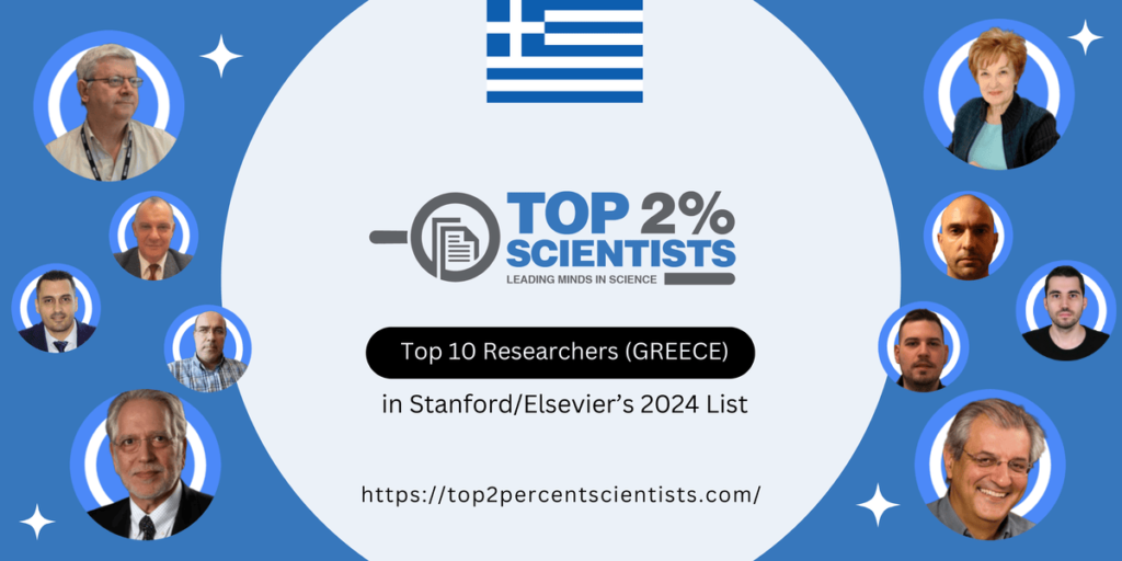 Top 10 Researchers from Greece 2024