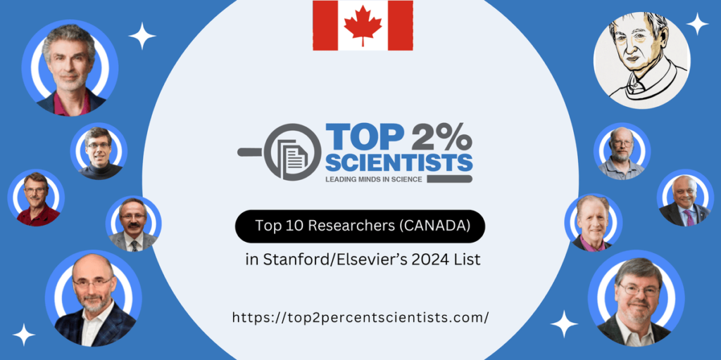 Top 10 Researchers from Canada 2024