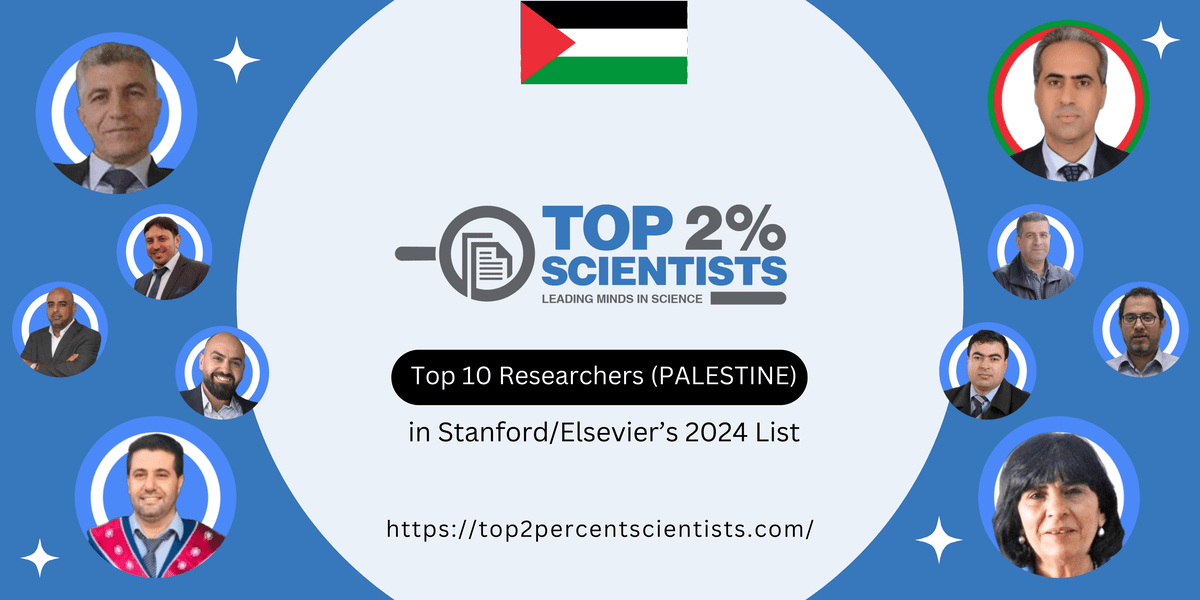 Top 10 Researchers from Palestine