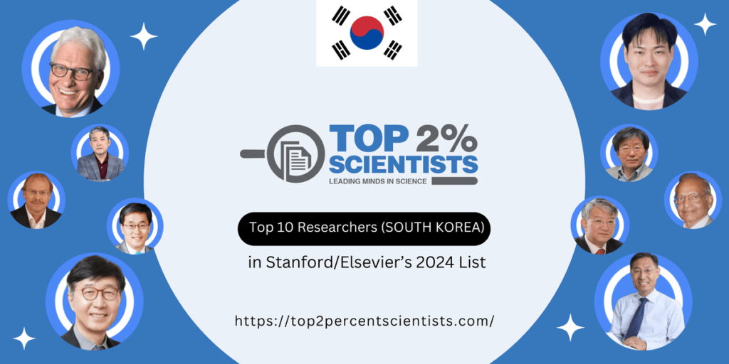 Top 10 Researchers from South Korea