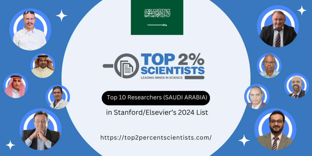 Top 10 Researchers from Saudi Arabia 2024