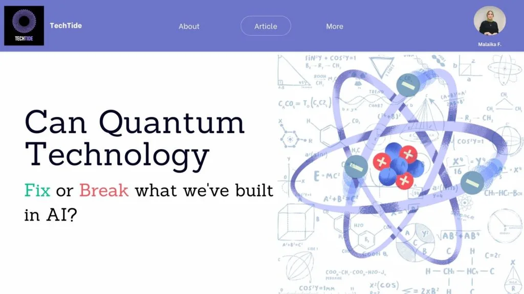 Quantum Computing can break or save AI