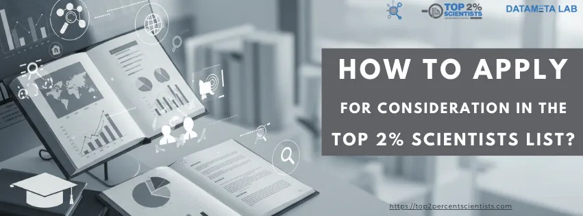 How to apply for Top 2 % Scientists list