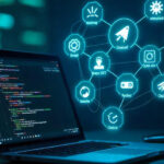 Cybersecurity researcher reviewing top free tools for 2025: Wireshark, Metasploit, Nmap, Snort, OpenVAS, Burp Suite CE, OWASP ZAP, Volatility, ClamAV, Autopsy
