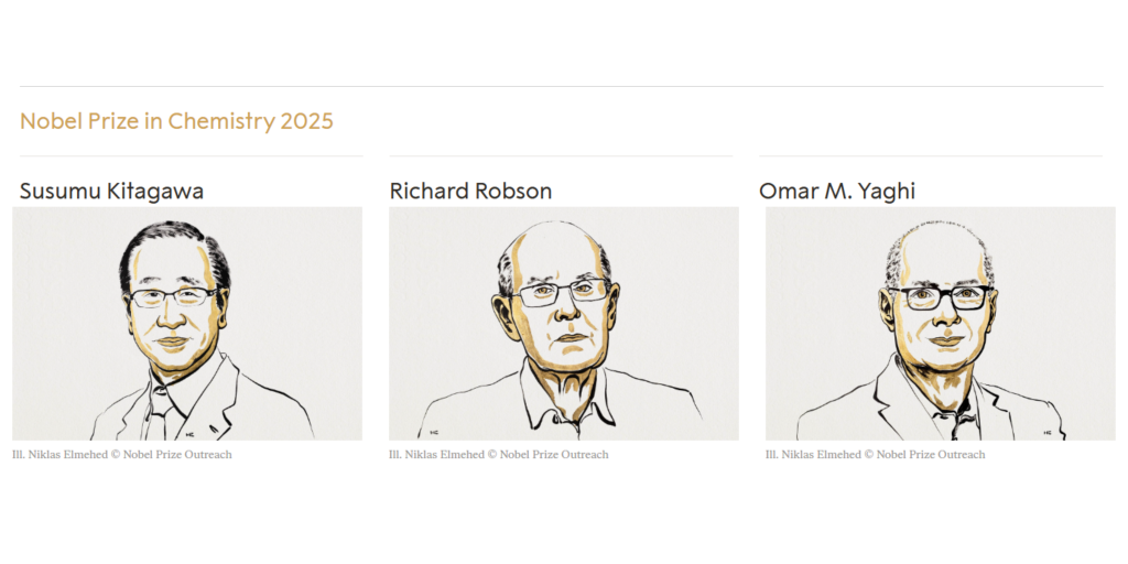 Noble Prize in Chemistry 2025