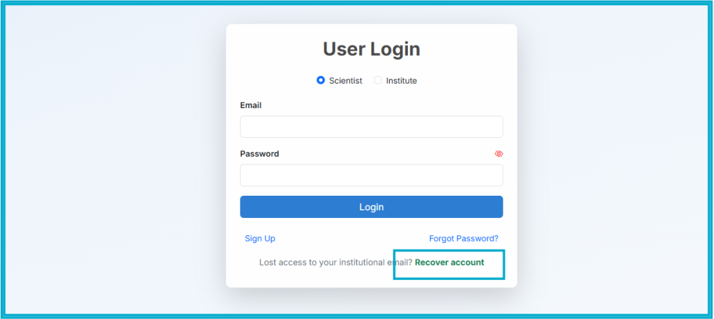 How to Recover Account